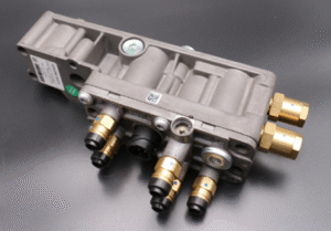 Gear shift valve, valve block, solenoid valve